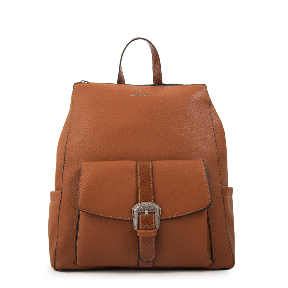 Mochila victorina mediana café