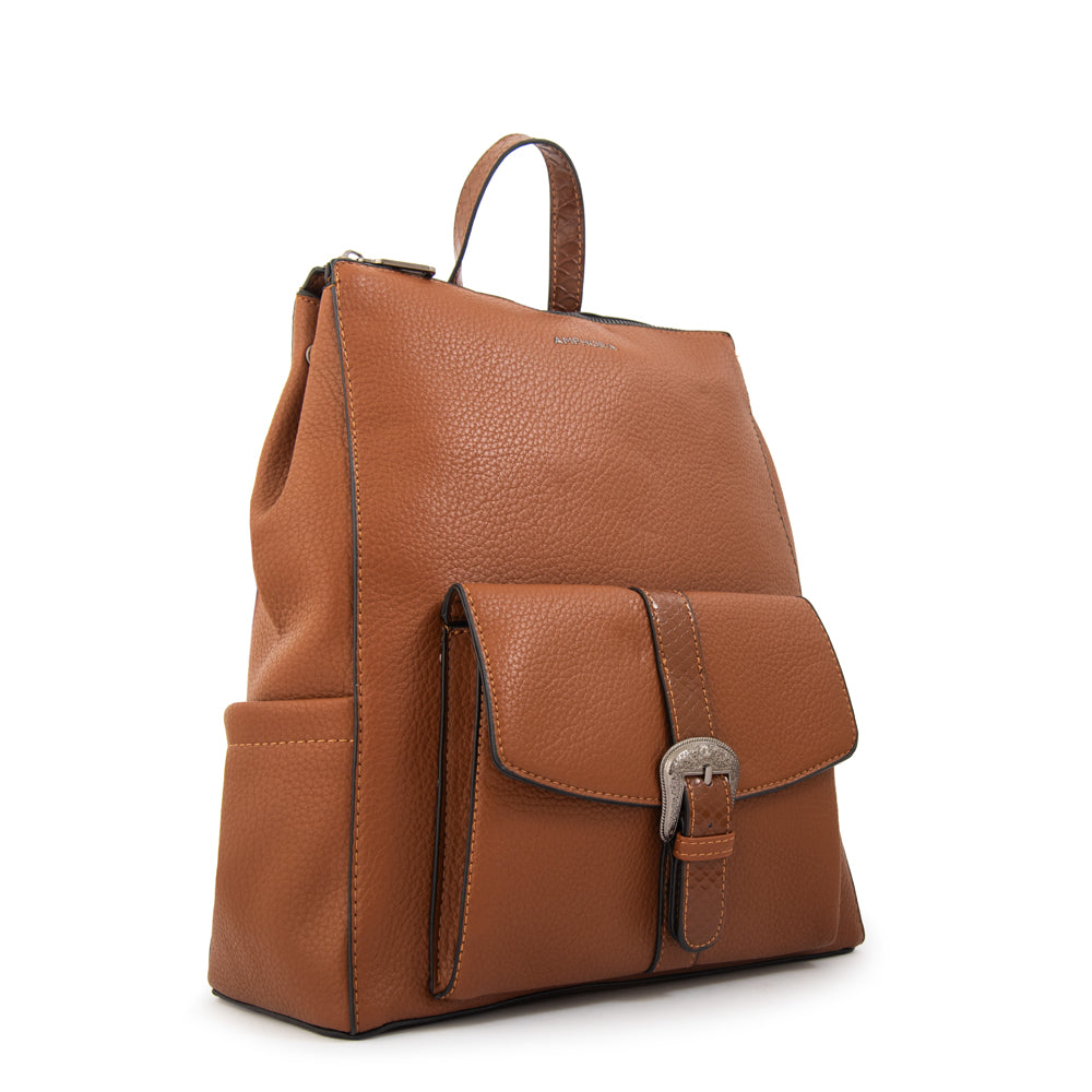 Mochila victorina mediana café