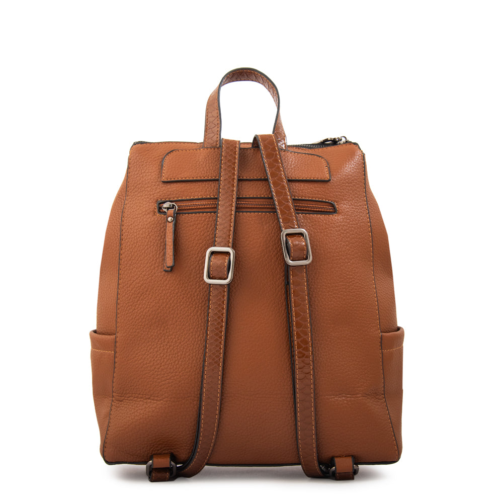 Mochila victorina mediana café