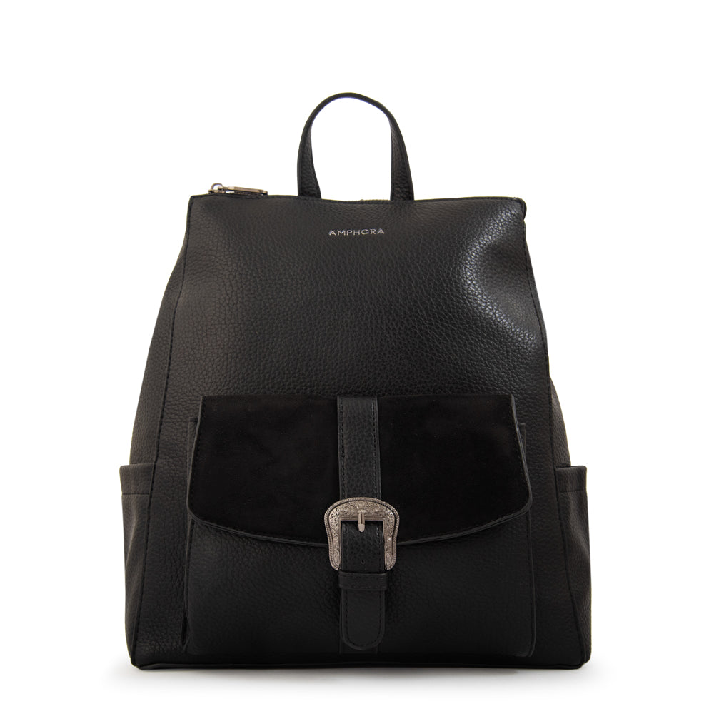 Mochila victorina mediana negro