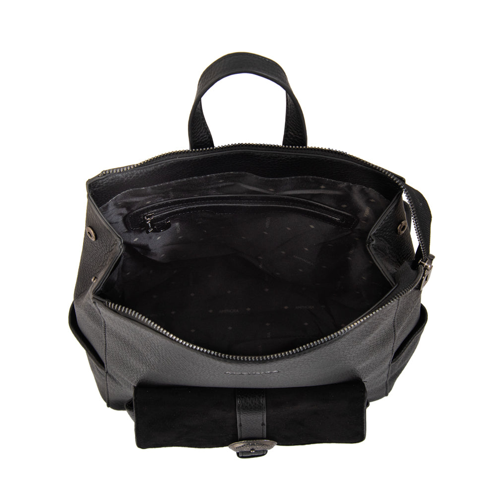 Mochila victorina mediana negro