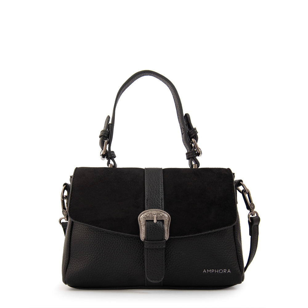 Cartera bandolera victorina mediana negro
