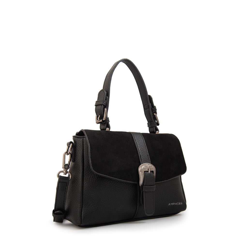 Cartera bandolera victorina mediana negro