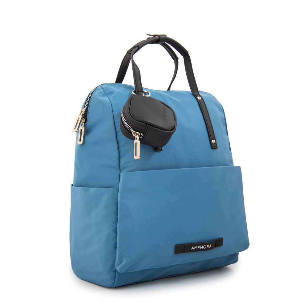 Mochila mista grande denim