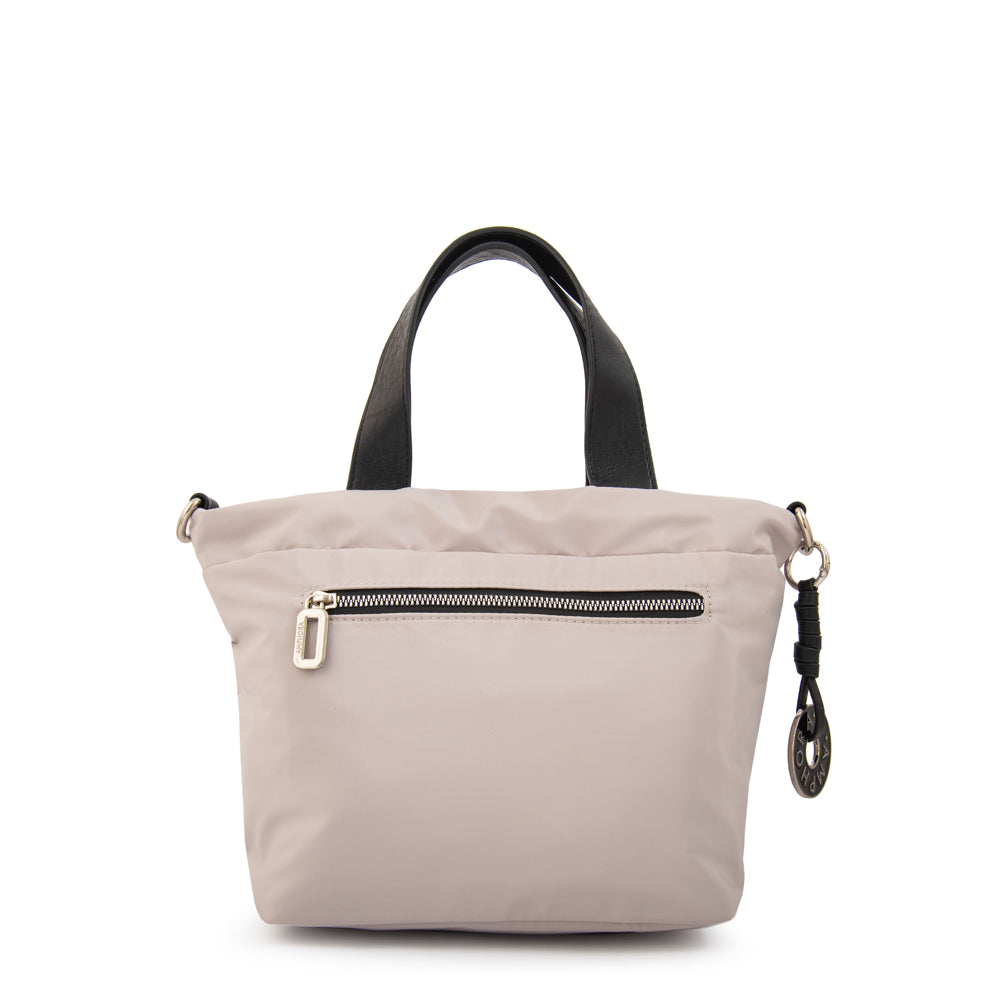 Cartera tote cyric pequeña beige