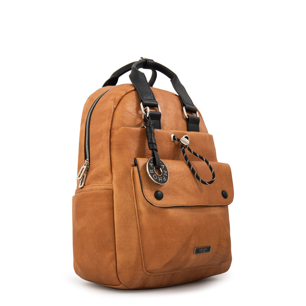 Mochila cyric grande camel