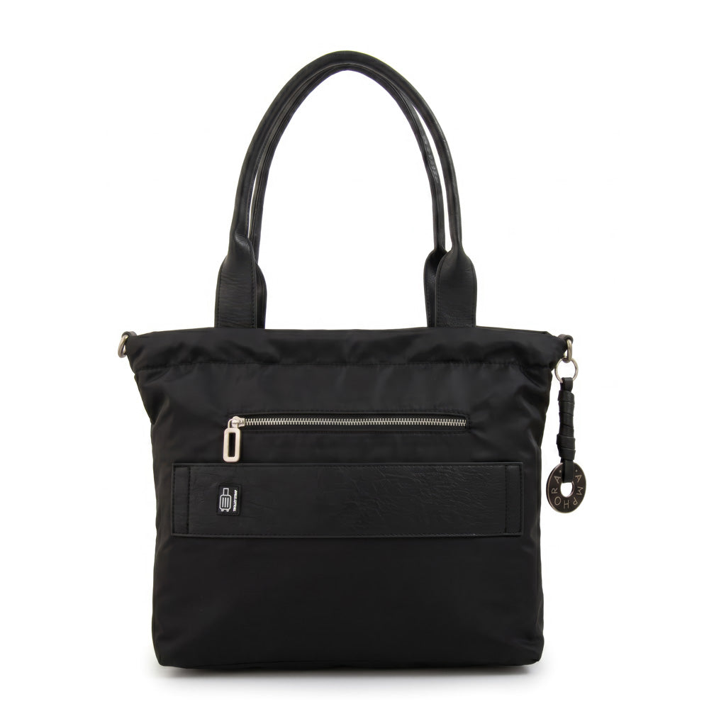 Cartera tote porta notebook cyric negro