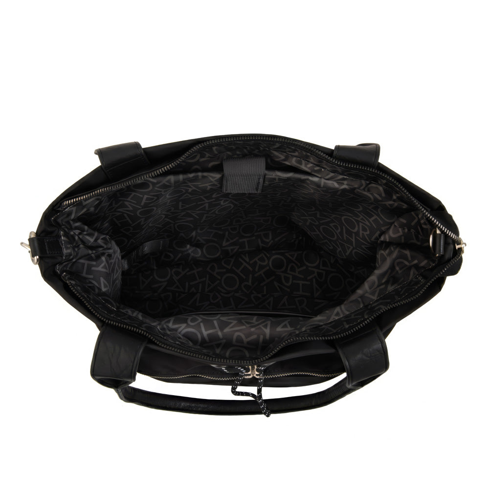 Cartera tote porta notebook cyric negro