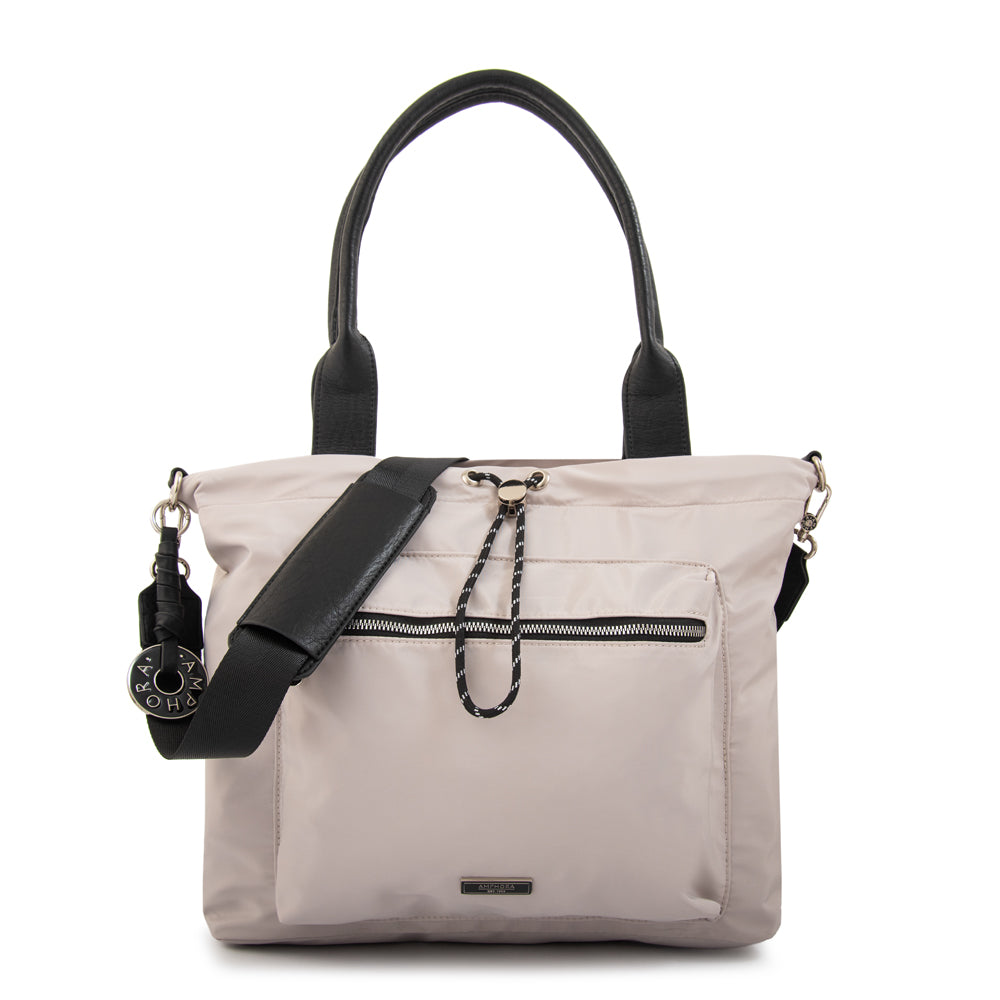 Cartera tote porta notebook cyric beige