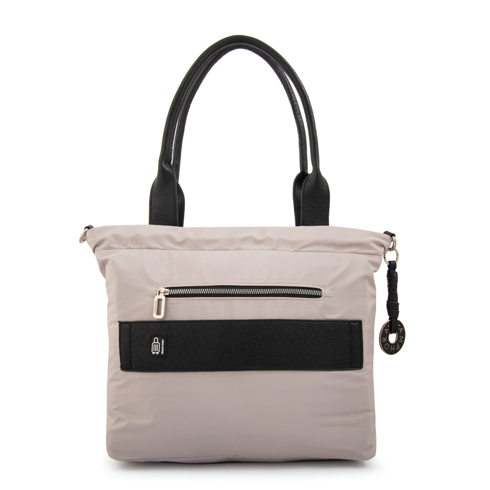 Cartera tote porta notebook cyric beige