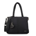Cartera tote porta notebook luz negro