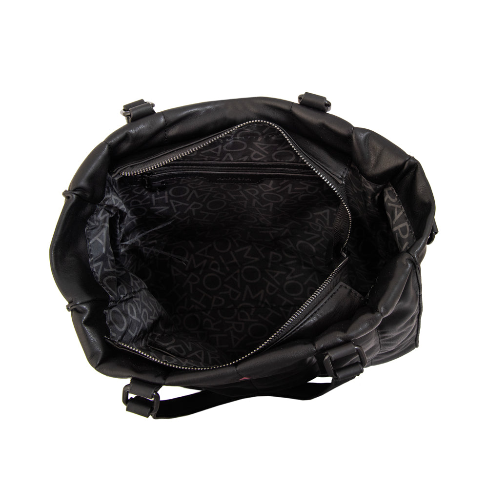 Cartera tote japon negro