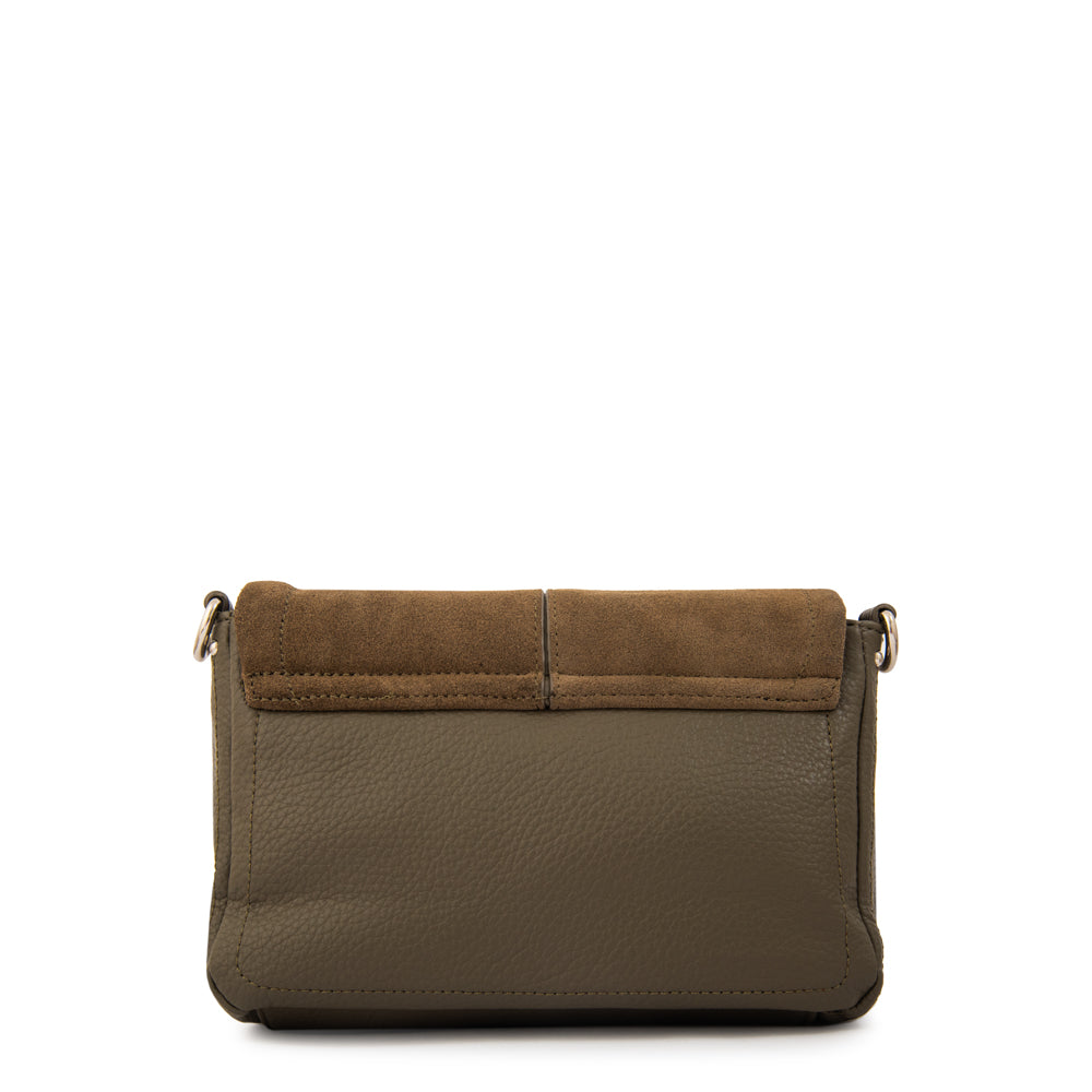 Cartera bandolera edith verde oliva