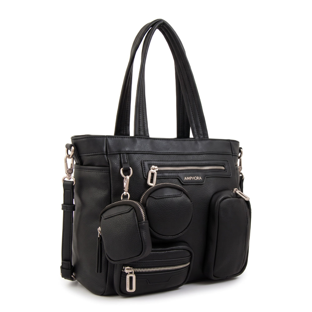 Cartera tote evany negro