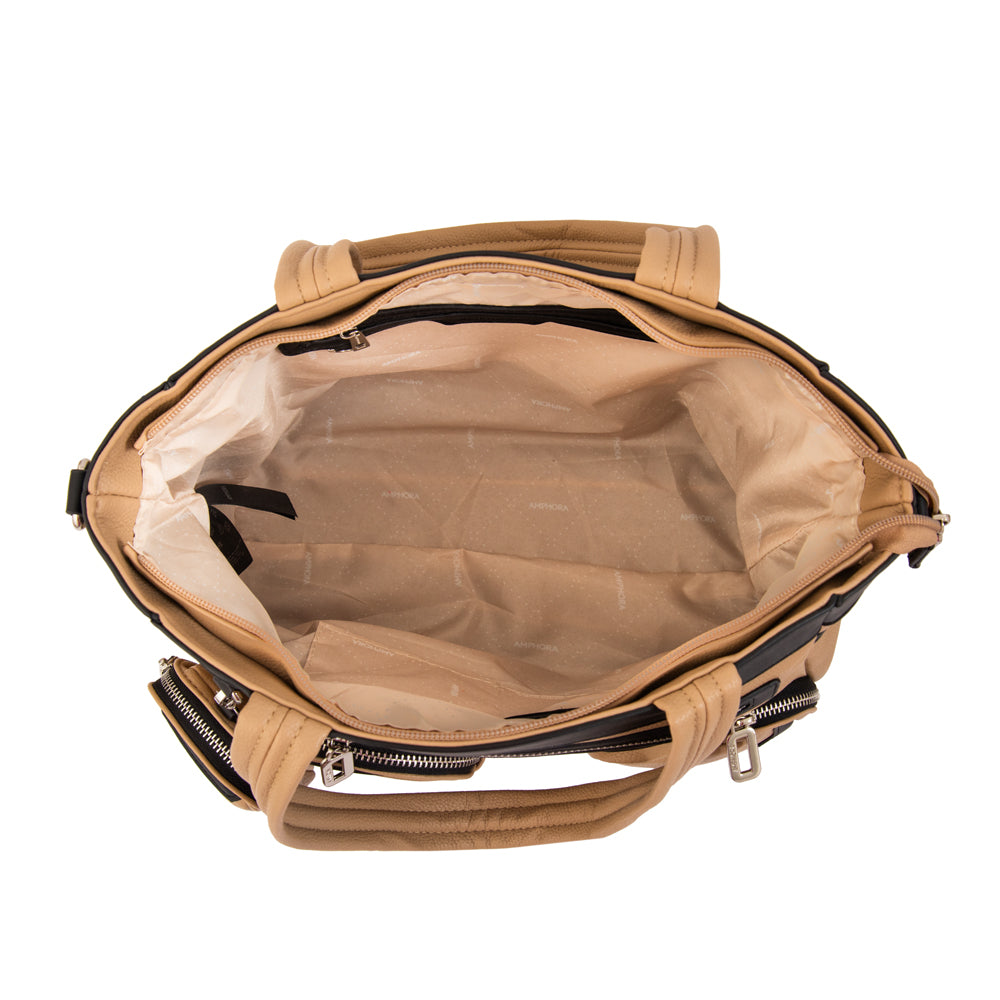 Cartera tote evany beige