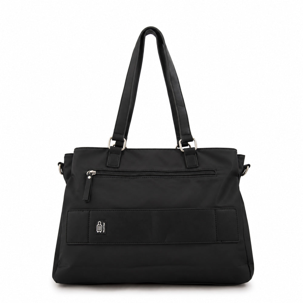 Cartera tote porta notebook aferdita negro