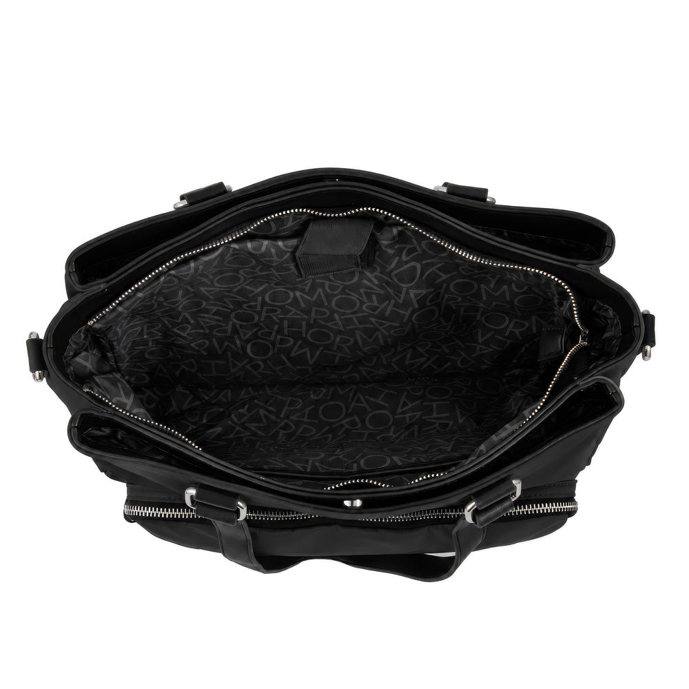 Cartera tote porta notebook aferdita negro