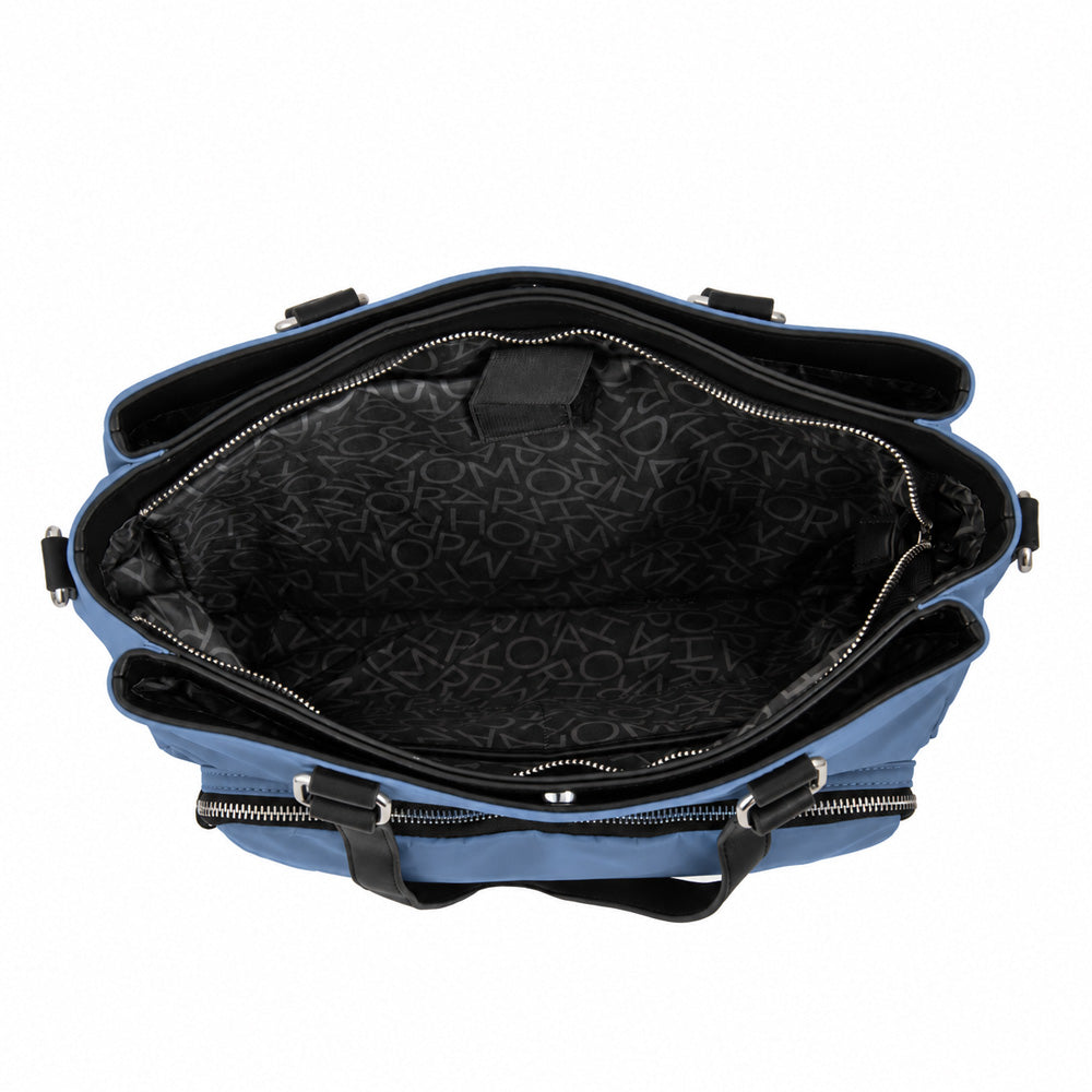 Cartera tote porta notebook aferdita denim