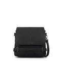 Cartera bandolera fiori pequeña negro