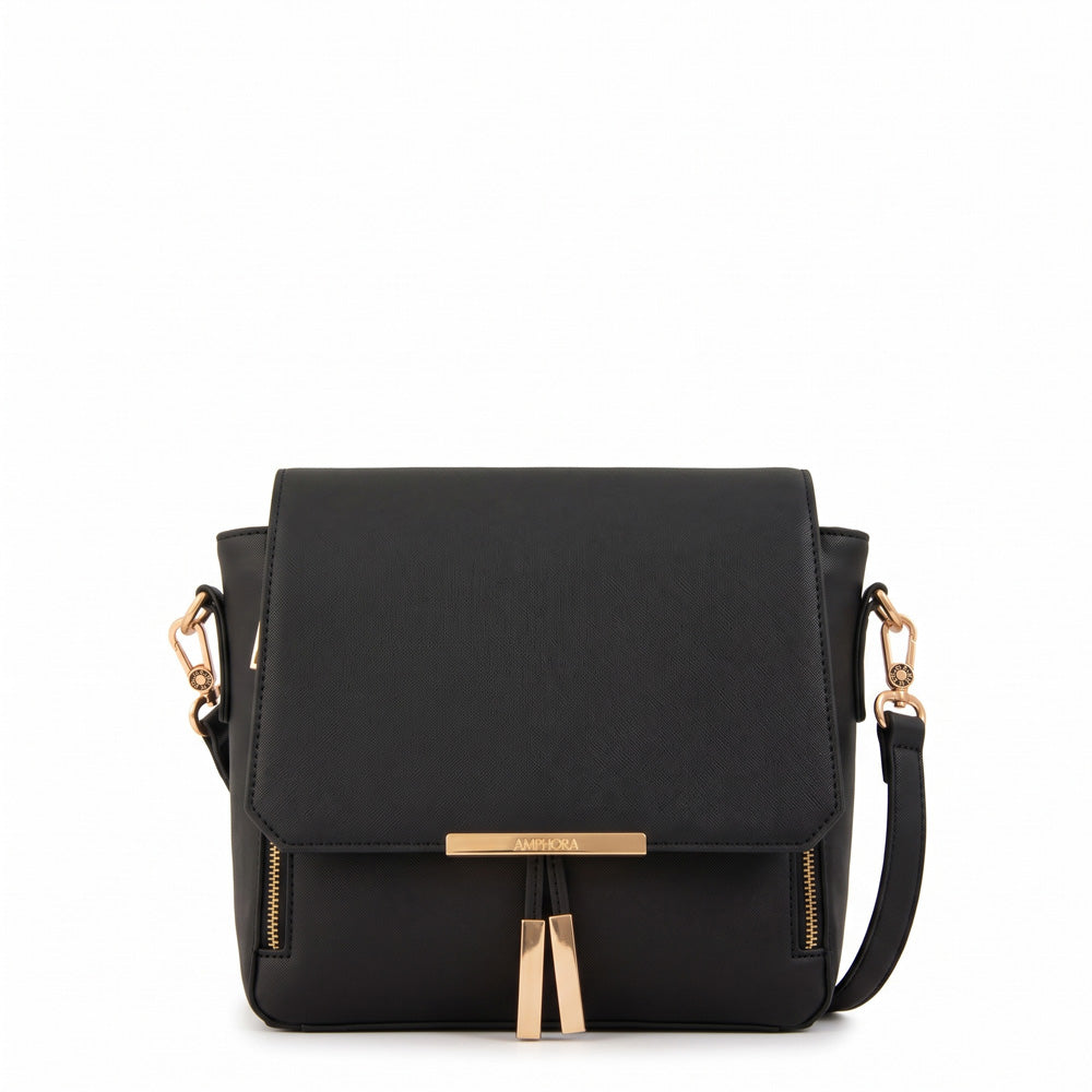 Cartera bandolera kirkli mediana negro