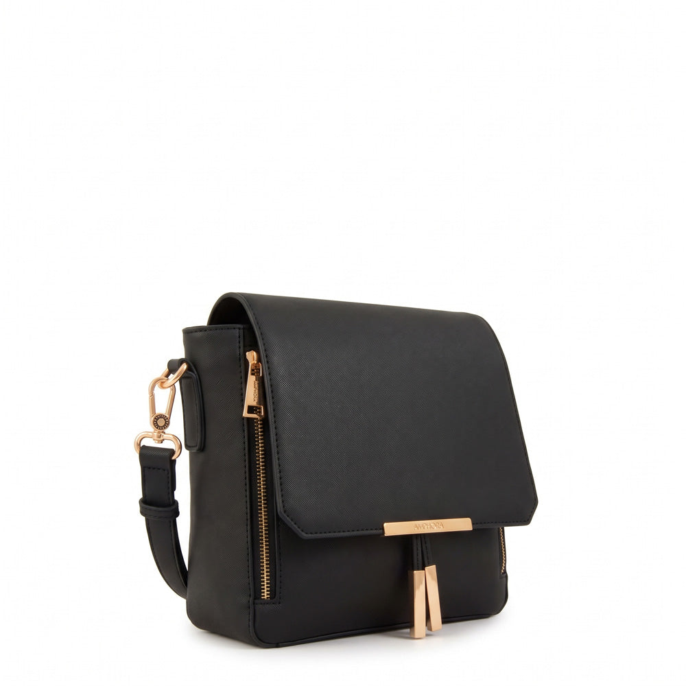 Cartera bandolera kirkli mediana negro