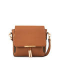 Cartera bandolera kirkli mediana café