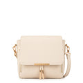 Cartera bandolera kirkli mediana blanco crudo