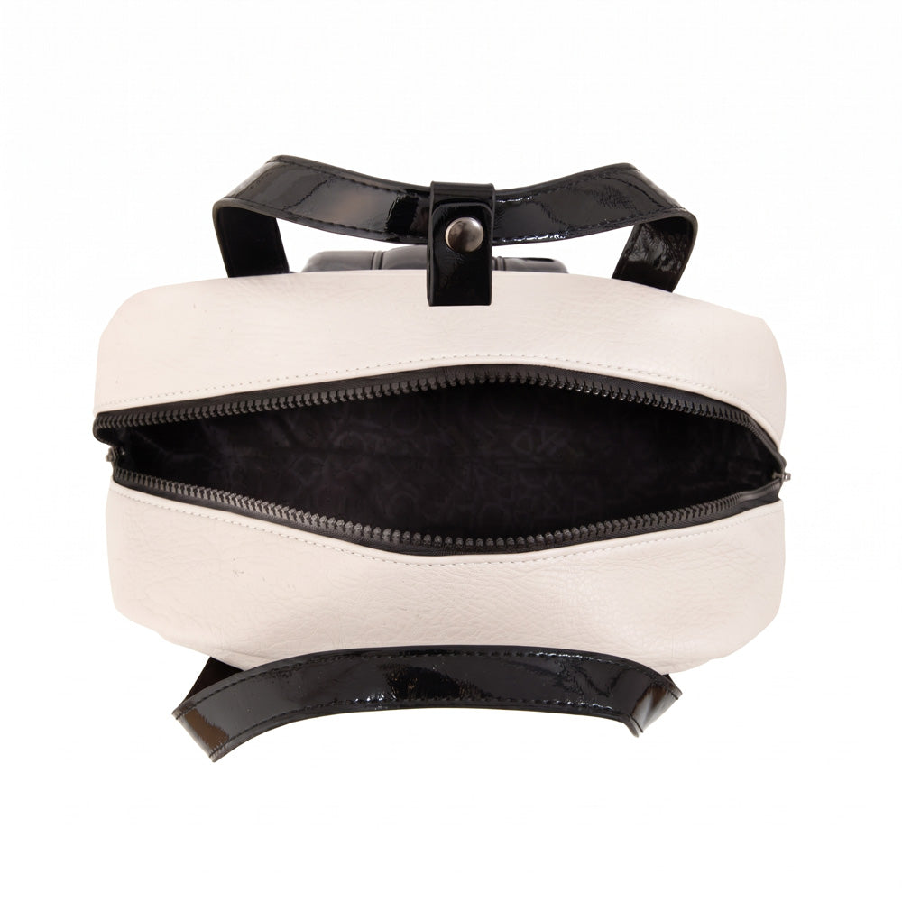 Mochila porta notebook myrtille blanco