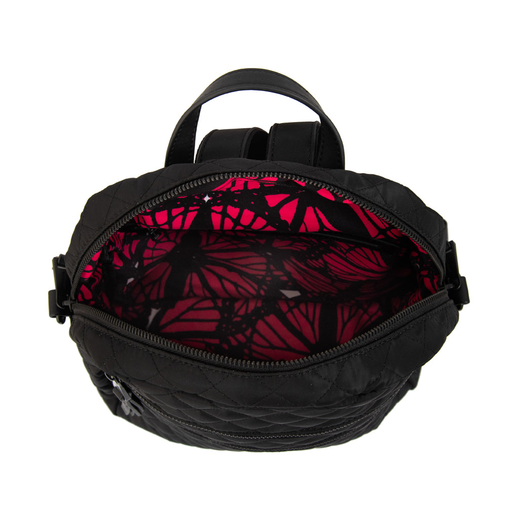 Mochila farfalla grande negro