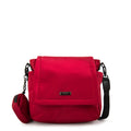 Cartera bandolera bogart mediana rojo oscuro