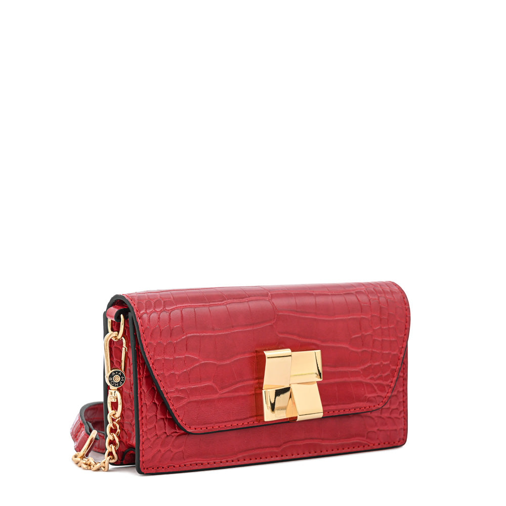 Cartera bandolera hera pequeña rojo