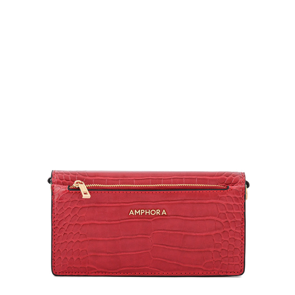 Cartera bandolera hera pequeña rojo