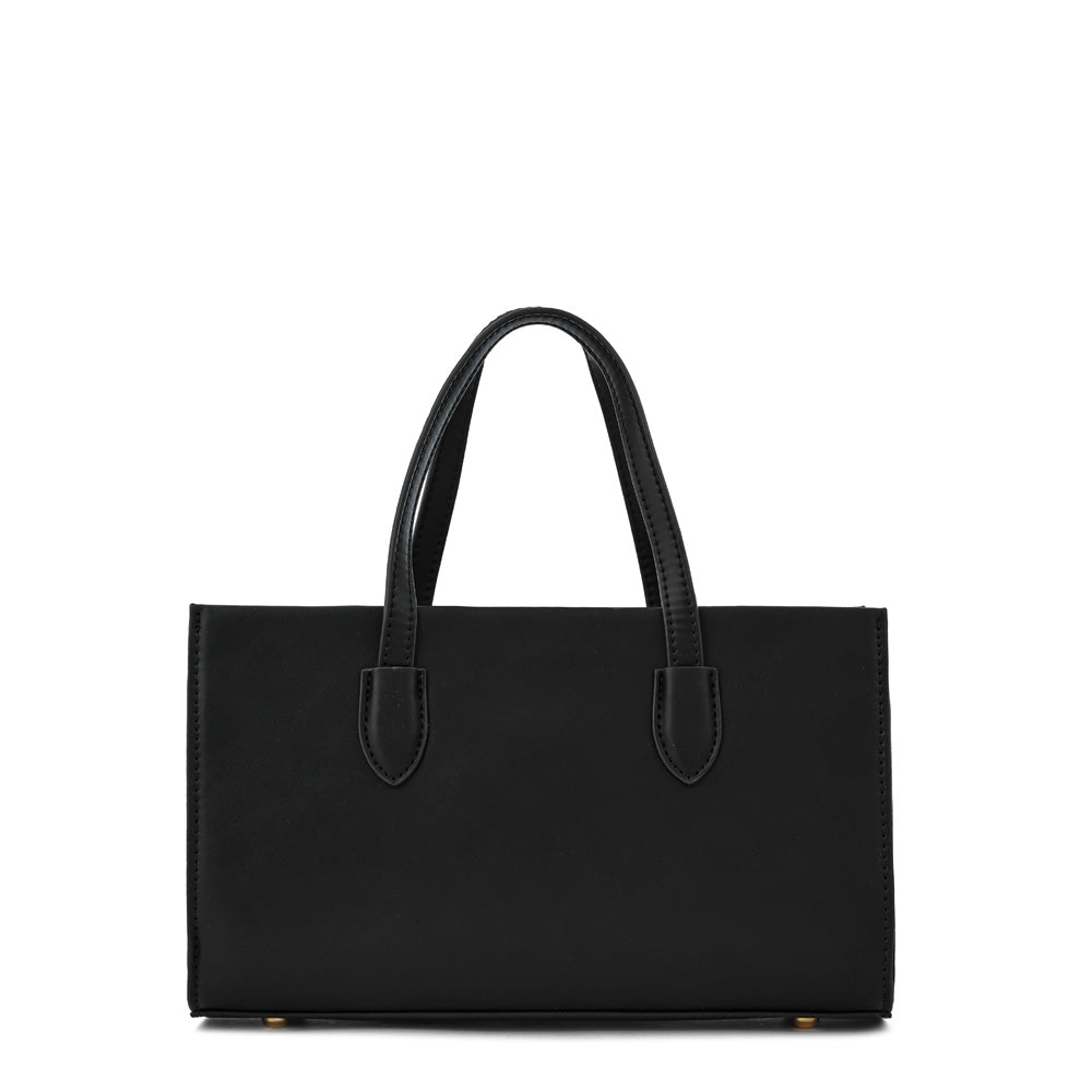 Cartera tote sarai mediana negro