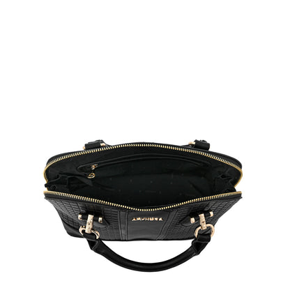 Cartera dos asas mediana ramona negro