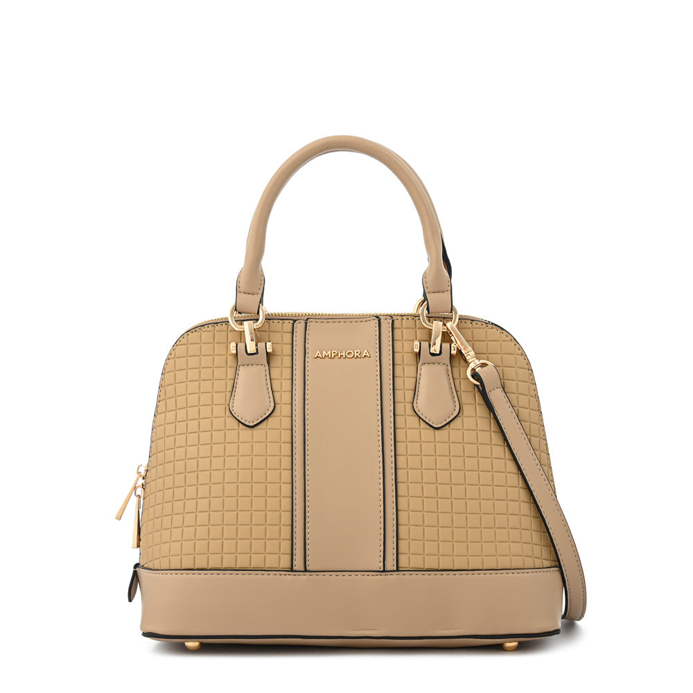 Cartera tote mediana ramona beige