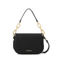 Cartera bandolera chiara mediana negro