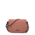 Cartera bandolera chiara mediana rosa viejo