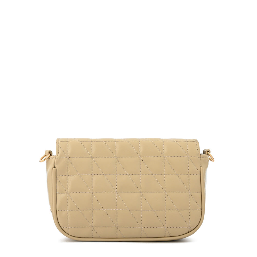 Cartera bandolera airla pequeña beige
