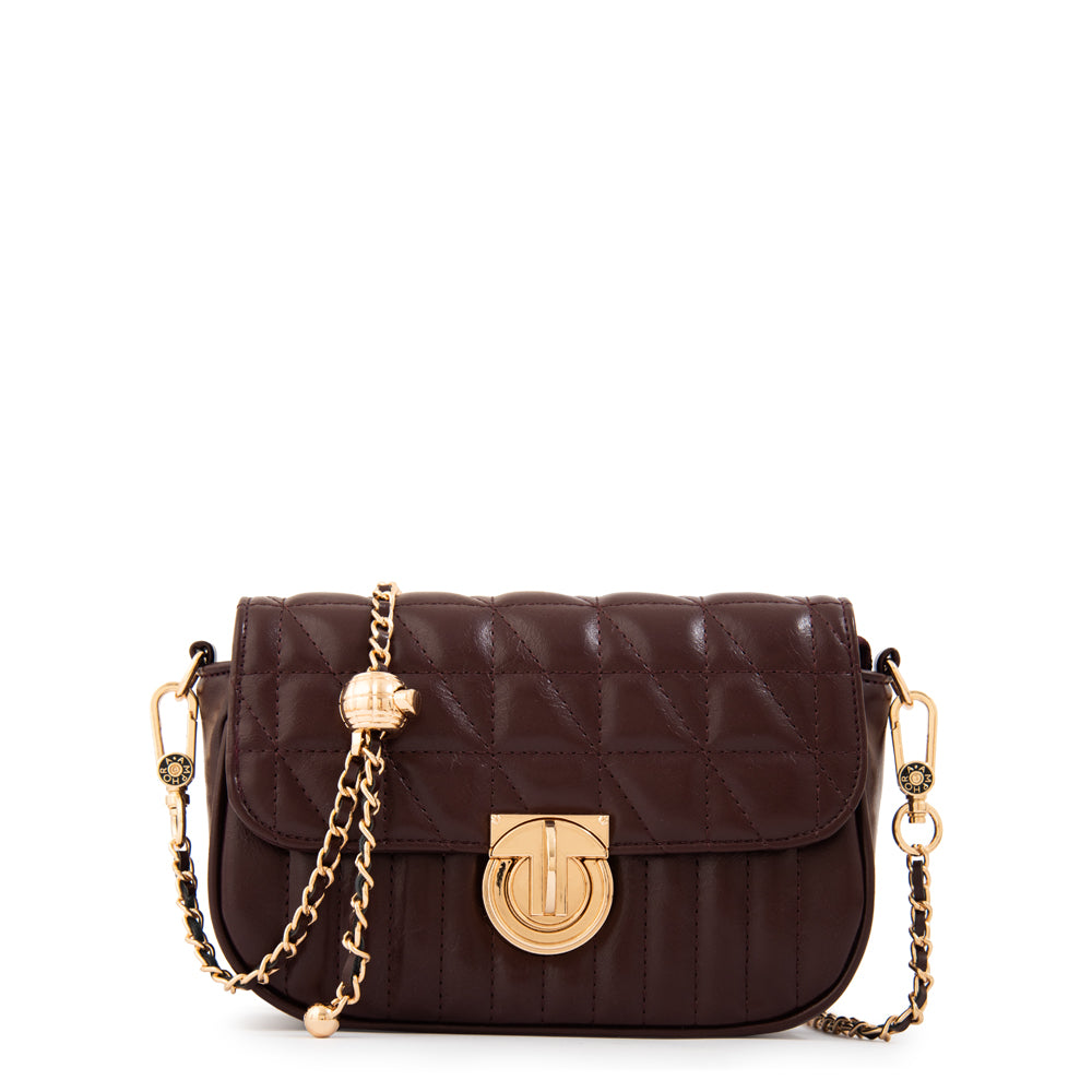 Cartera bandolera airla pequeña burdeo