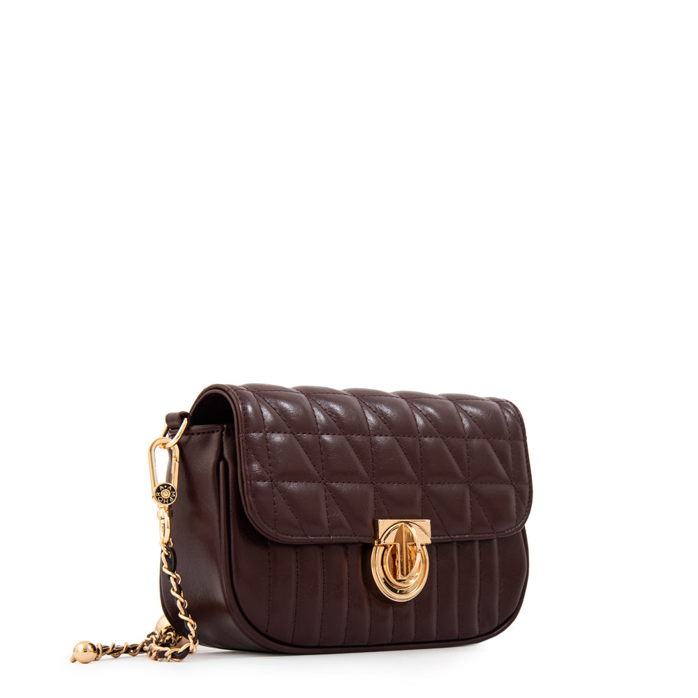 Cartera Bandolera airla pequeña burdeo