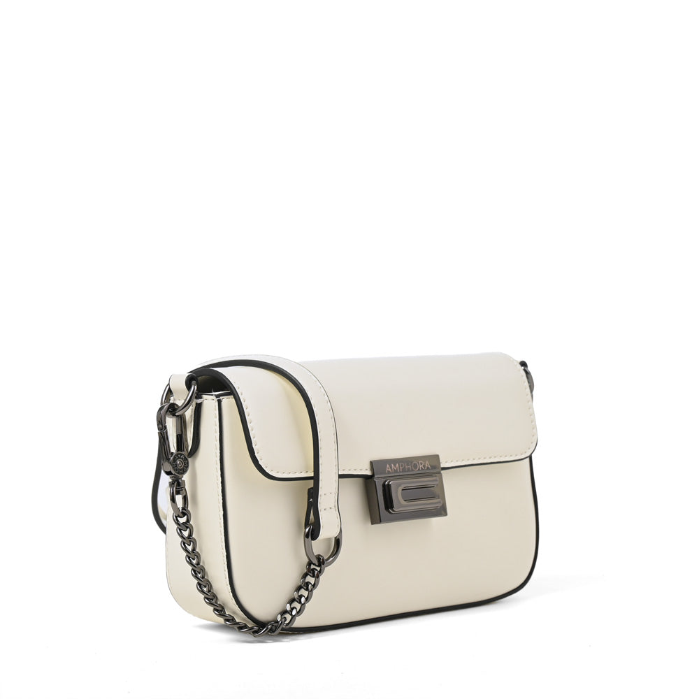 Cartera bandolera alba pequeña blanco