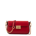 Cartera bandolera alba pequeña rojo
