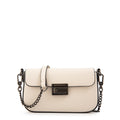 Cartera bandolera alba pequeña blanco crudo