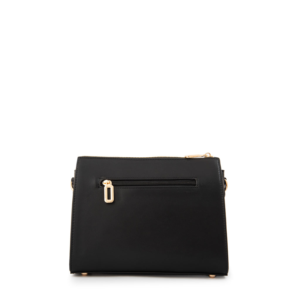 Cartera bandolera suiza mediana negro