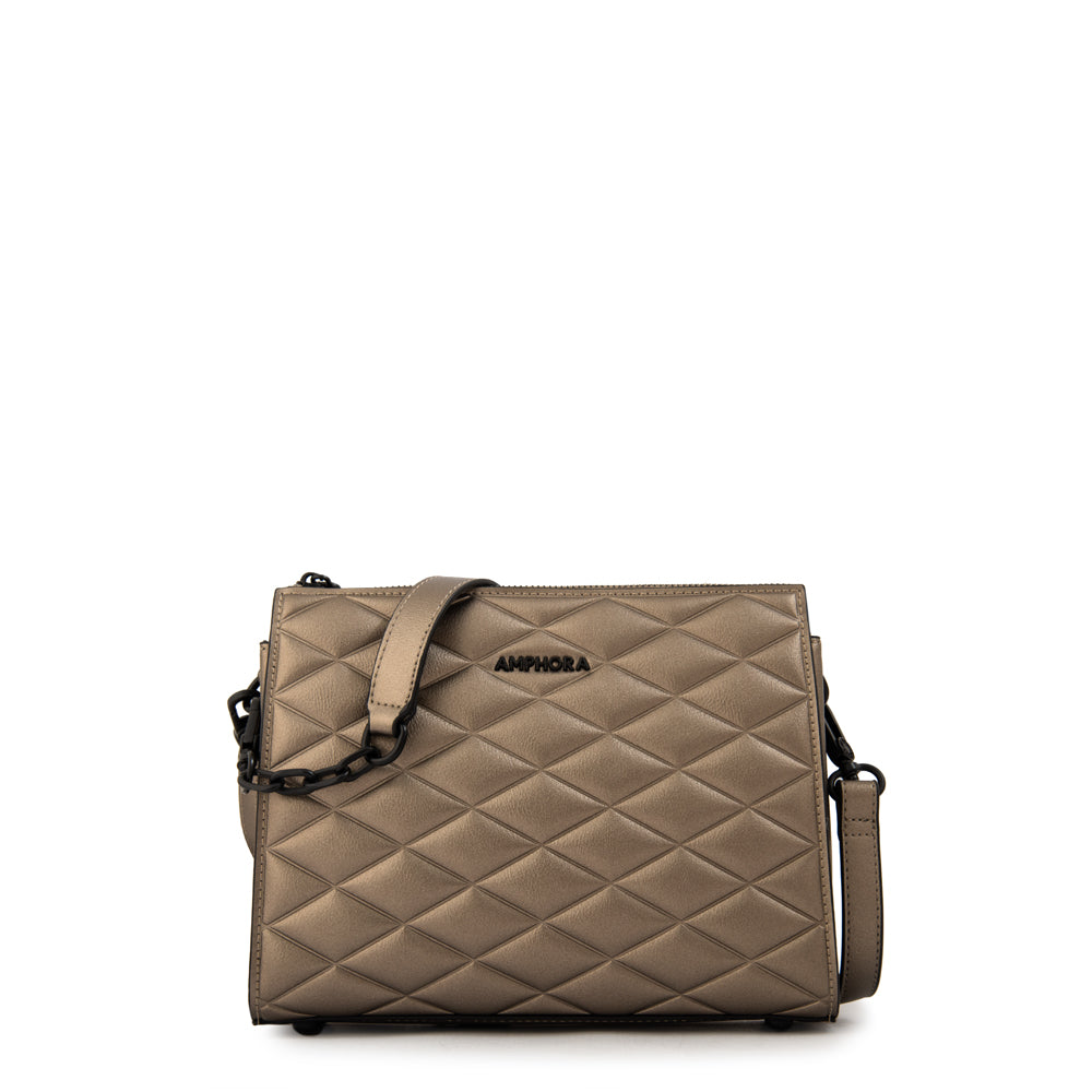 Cartera bandolera suiza mediana