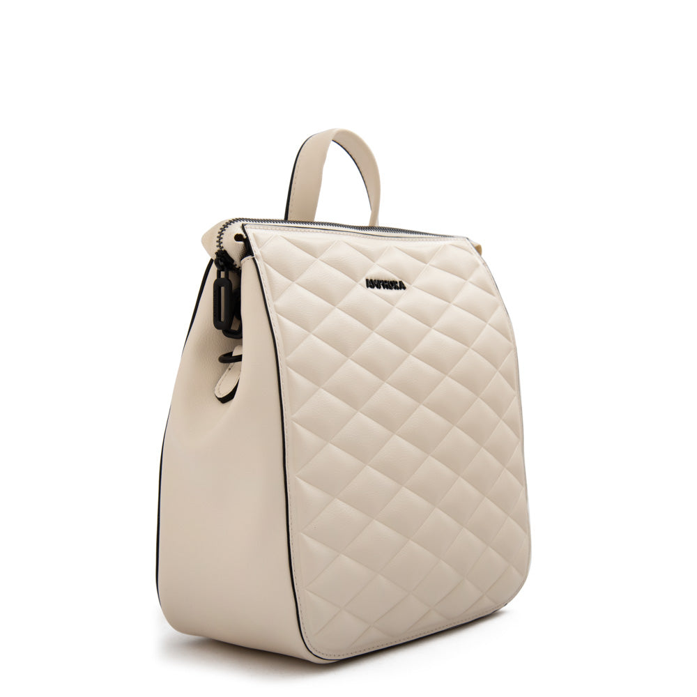 Mochila suiza mediana blanco crudo
