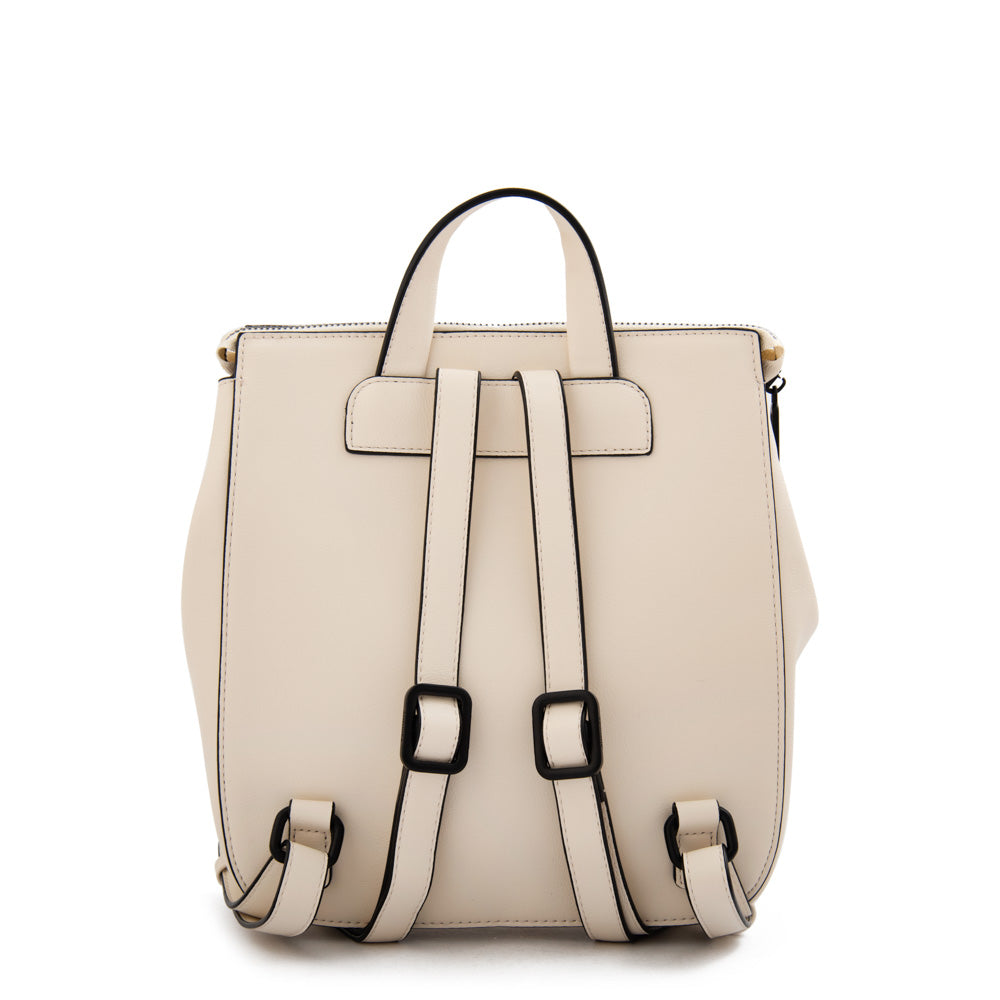 Mochila suiza mediana blanco crudo