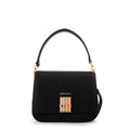 Cartera bandolera con tapa fairy mediana negro especial