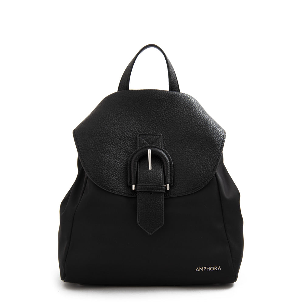 Mochila con tapa jessie mediana