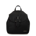 Mochila con tapa jessie mediana negro especial